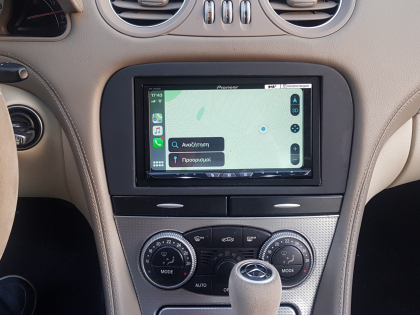 Εγκατάσταση 2DIN Pioneer AVH-Z9200DAB σε Mercedes SL R230.