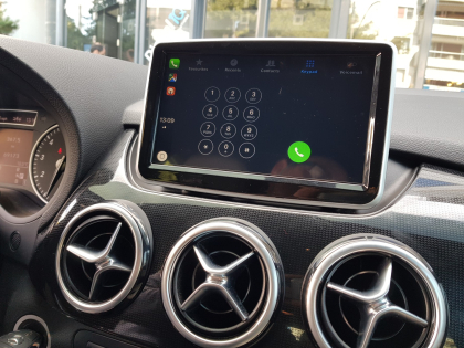 Εγκατάσταση συστήματος πολυμέσων σε Mercedes B-200 W242.