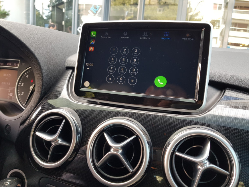 Εγκατάσταση συστήματος πολυμέσων σε Mercedes B-200 W242.