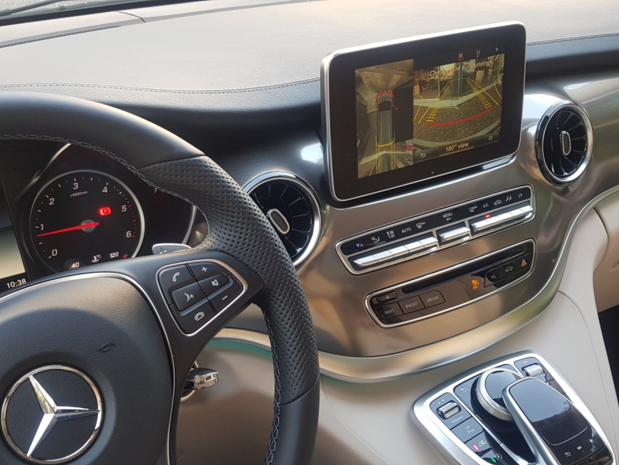 Εγκατάσταση Car Cinema 24" & TV Tuner σε Mercedes Vito 639 VIP.