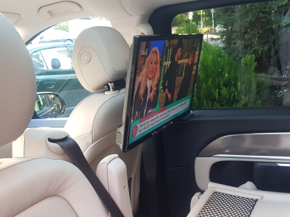 Εγκατάσταση Car Cinema 24" & TV Tuner σε Mercedes Vito 639 VIP.