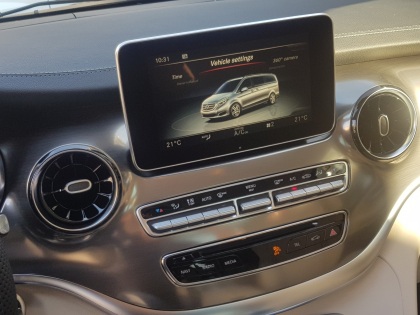 Εγκατάσταση Car Cinema 24" & TV Tuner σε Mercedes Vito 639 VIP.