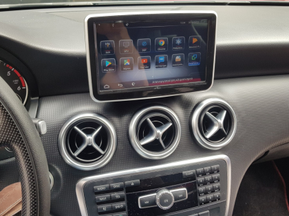 Εγκατάσταση Android Multimedia, Apple CarPlay & Back Camera σε Mercedes A-180 W176.