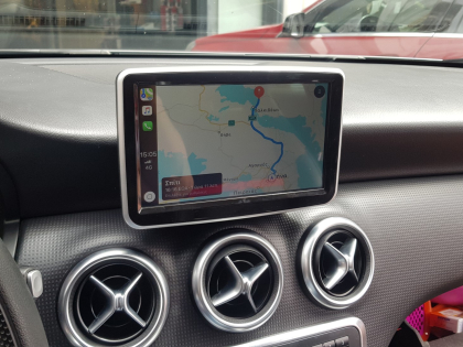 Εγκατάσταση Android Multimedia, Apple CarPlay & Back Camera σε Mercedes A-180 W176.