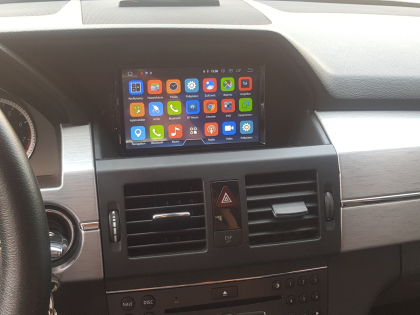 Εγκατάσταση Android Navigation σε Mercedes-Benz GLK-Klasse (2008–2015).