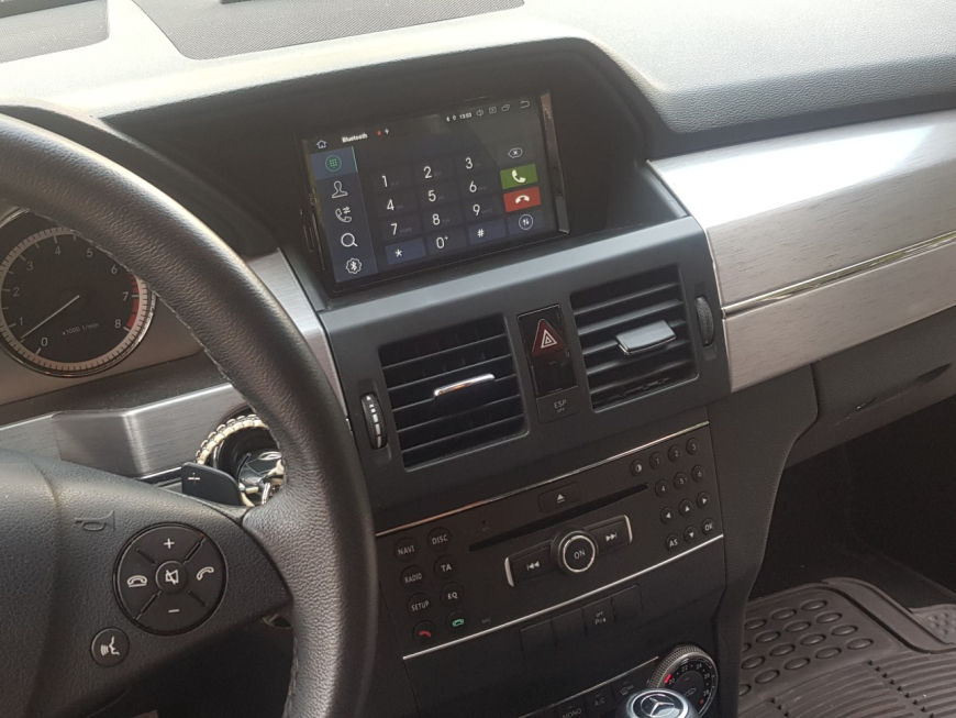 Εγκατάσταση Android Navigation σε Mercedes-Benz GLK-Klasse (2008–2015).
