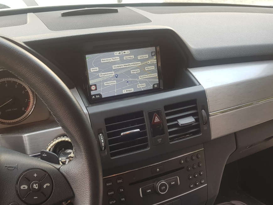 Εγκατάσταση Android Navigation σε Mercedes-Benz GLK-Klasse (2008–2015).