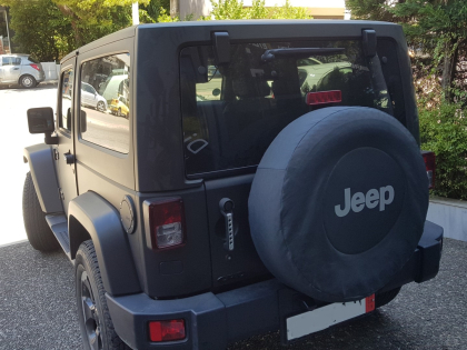 Εγκατάσταση Park Assist & Συναγερμού Med σε Jeep Wrangler