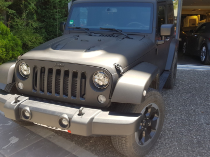 Εγκατάσταση Park Assist & Συναγερμού Med σε Jeep Wrangler