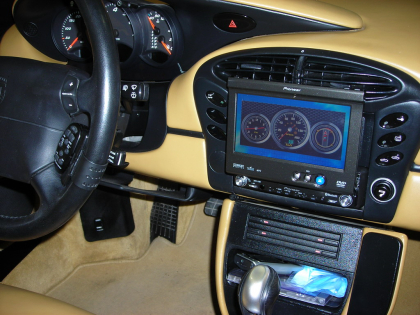 Εγκατάσταση Car Cinema - Navigation Pioneer Avic-X1BT σε Porsche Boxter 986.