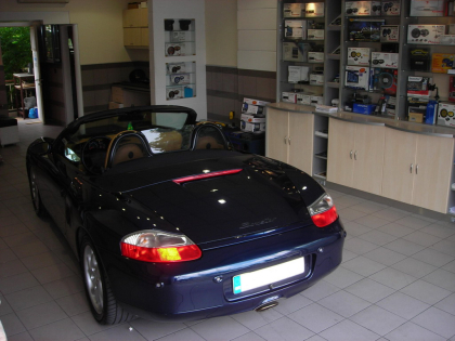 Εγκατάσταση Car Cinema - Navigation Pioneer Avic-X1BT σε Porsche Boxter 986.