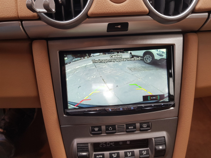 Εγκατάσταση Pioneer Avh 9200BT με Apple Car Play-Android Auto και Rear Camera σε Porsche Cayman S.