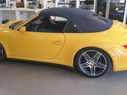 Εγκατάσταση 2DIN Kenwood DMX 8021 σε Porsche Carrera 911 997.