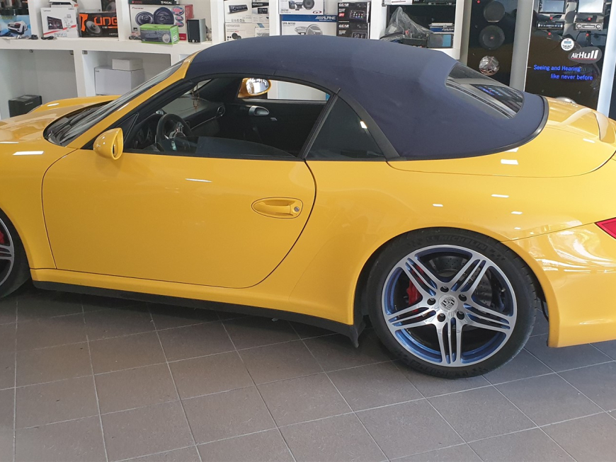 Εγκατάσταση 2DIN Kenwood DMX 8021 σε Porsche Carrera 911 997.