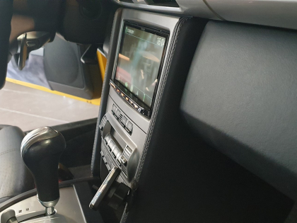 Εγκατάσταση 2DIN Kenwood DMX 8021 σε Porsche Carrera 911 997.