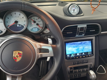 Εγκατάσταση 2DIN Kenwood DMX 8021 σε Porsche Carrera 911 997.
