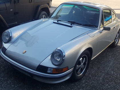 Εγκατάσταση κρυφού ηχητικού Συστήματος μέσω Audio Streaming σε Porsche 911 Model 1973, 2.4 CC.