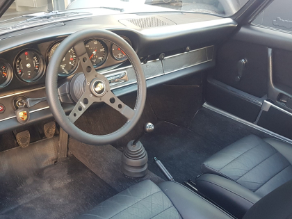 Εγκατάσταση κρυφού ηχητικού Συστήματος μέσω Audio Streaming σε Porsche 911 Model 1973, 2.4 CC.