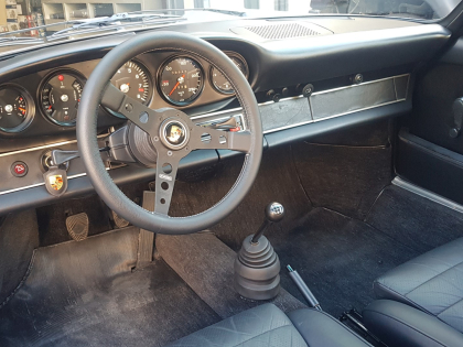 Εγκατάσταση κρυφού ηχητικού Συστήματος μέσω Audio Streaming σε Porsche 911 Model 1973, 2.4 CC.