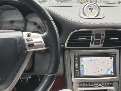 Εγκατασταση Pioneer Apple Car Play σε Porsche Carrera 997 Turbo.
