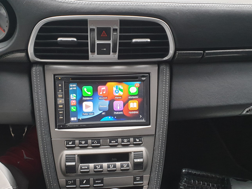 Εγκατασταση Pioneer Apple Car Play σε Porsche Carrera 997 Turbo.