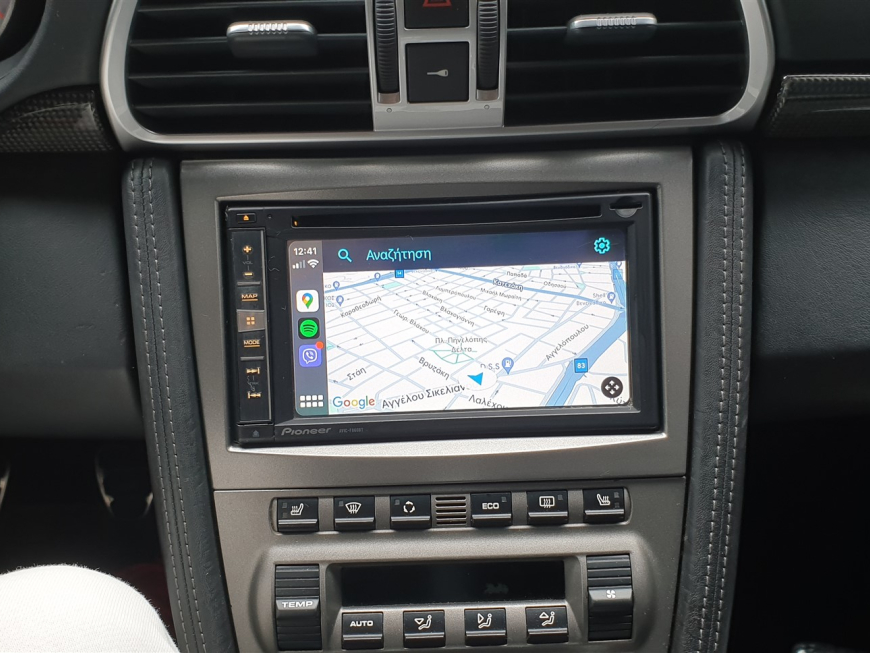Εγκατασταση Pioneer Apple Car Play σε Porsche Carrera 997 Turbo.