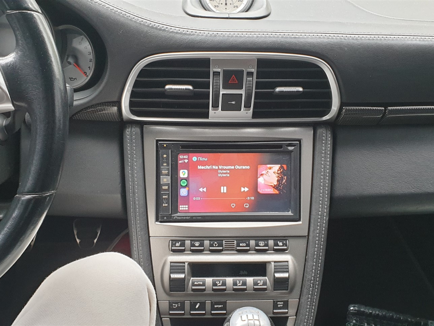Εγκατασταση Pioneer Apple Car Play σε Porsche Carrera 997 Turbo.