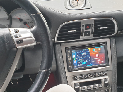 Εγκατασταση Pioneer Apple Car Play σε Porsche Carrera 997 Turbo.