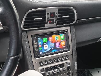 Εγκατασταση Pioneer Apple Car Play σε Porsche Carrera 997 Turbo.