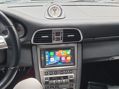 Εγκατασταση Pioneer Apple Car Play σε Porsche Carrera 997 Turbo.