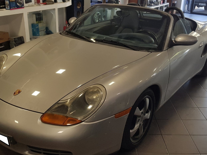 Εγκατάσταση 2DIN οθόνης Alpine Ilx-705, Apple Car Play σε Porsche Boxter 986.