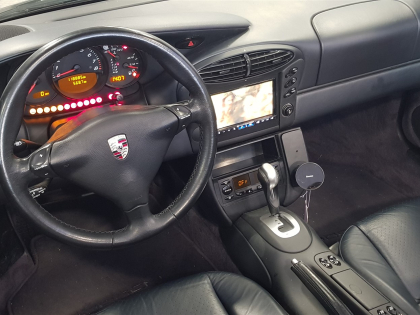 Εγκατάσταση 2DIN οθόνης Alpine Ilx-705, Apple Car Play σε Porsche Boxter 986.