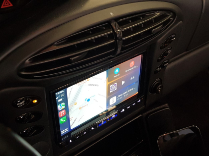 Εγκατάσταση 2DIN οθόνης Alpine Ilx-705, Apple Car Play σε Porsche Boxter 986.