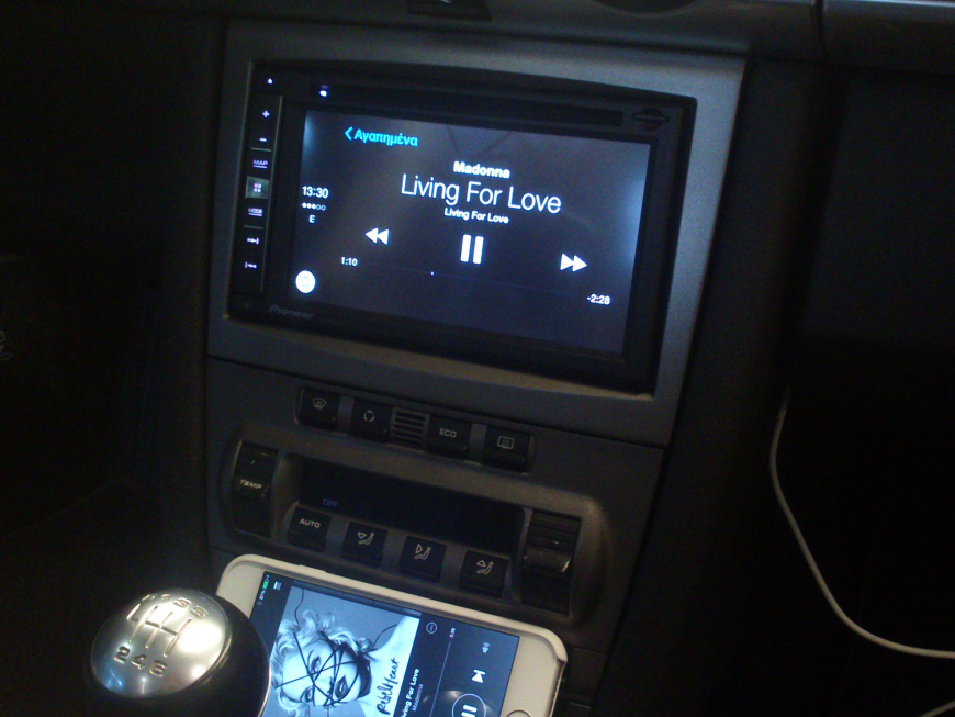 Εγκατάσταση Car Cinema & Audio Upgrade – Pioneer F960BT & Apple CarPlay σε Porsche Boxster S