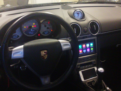 Εγκατάσταση Car Cinema & Audio Upgrade – Pioneer F960BT & Apple CarPlay σε Porsche Boxster S