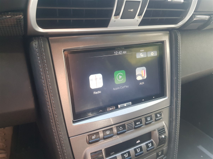 Εγκατάσταση Alpine ILX-650.Apple Car Play, Android Auto. σε Porsche Carrera 997 Turbo S