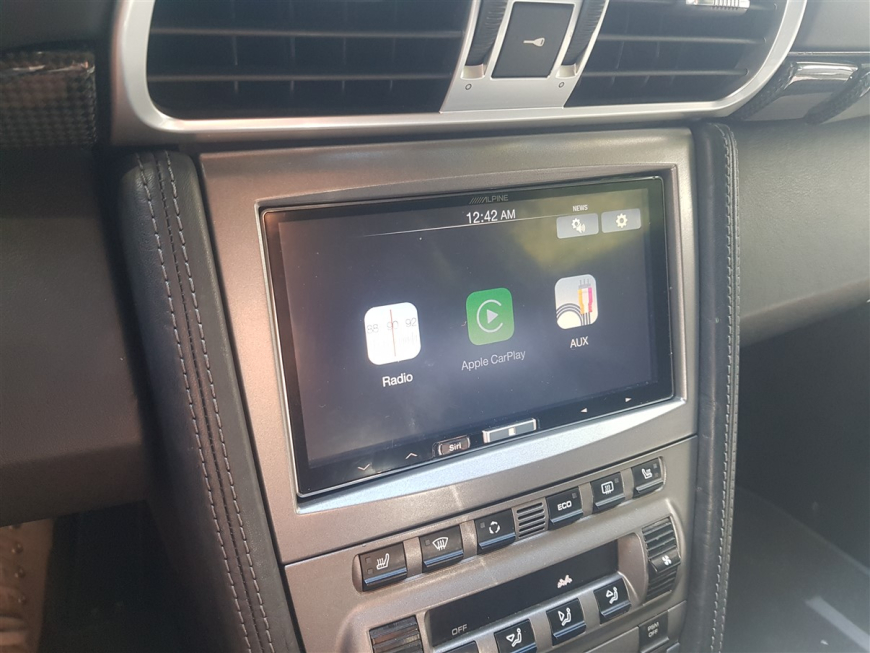 Εγκατάσταση Alpine ILX-650.Apple Car Play, Android Auto. σε Porsche Carrera 997 Turbo S