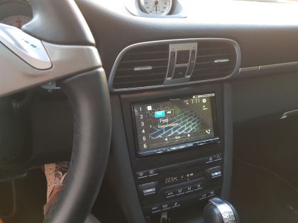 Εγκατάσταση Pioneer AVH 9200BT, Apple Car Play, Android Auto σε Porsche Carrera Targa 997 4S