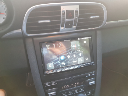 Εγκατάσταση Pioneer AVH 9200BT, Apple Car Play, Android Auto σε Porsche Carrera Targa 997 4S