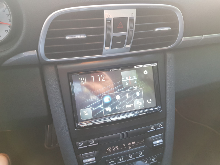 Εγκατάσταση Pioneer AVH 9200BT, Apple Car Play, Android Auto σε Porsche Carrera Targa 997 4S