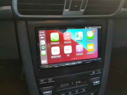 Εγκατάσταση Pioneer AVH 9200BT, Apple Car Play, Android Auto σε Porsche Carrera Targa 997 4S