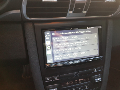 Εγκατάσταση Pioneer AVH 9200BT, Apple Car Play, Android Auto σε Porsche Carrera Targa 997 4S