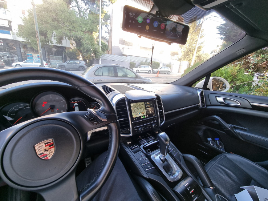 Εγκατάσταση Apple Car Play, Rear Camera σε Porsche Cayenne 9YA Hybrid.