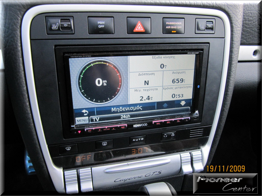 Εγκατάσταση Car Cinema & Security – Kenwood DNX9240BT, Blinder MX25 & Veba σε Porsche Cayenne GTS.