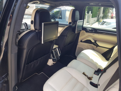 Εγκατάσταση Wireless Apple Car Play - Android Auto. Touch Screen σε Porsche Cayenne 958 Turbo S Magnum