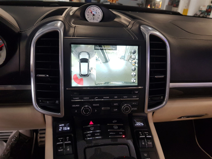 Εγκατάσταση Wireless Apple Car Play - Android Auto. Touch Screen σε Porsche Cayenne 958 Turbo S Magnum