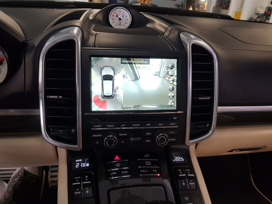 Εγκατάσταση Wireless Apple Car Play - Android Auto. Touch Screen σε Porsche Cayenne 958 Turbo S Magnum