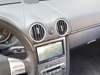 Εγκατάσταση . Alpine ILX 705D σε Porsche Cayman 987 S.