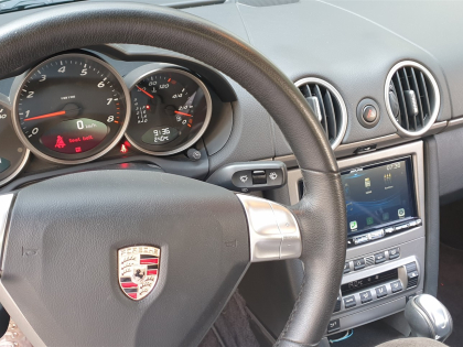 Εγκατάσταση . Alpine ILX 705D σε Porsche Cayman 987 S.