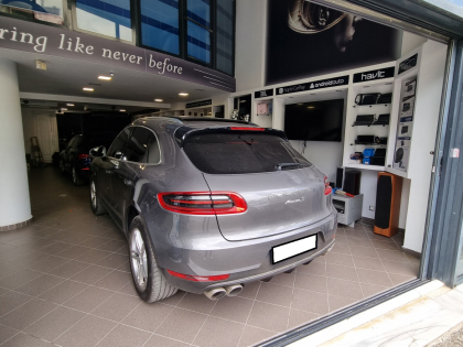 Εγκατασταση Apple Car Play, Android Auto σε Porsche Macan 95B.